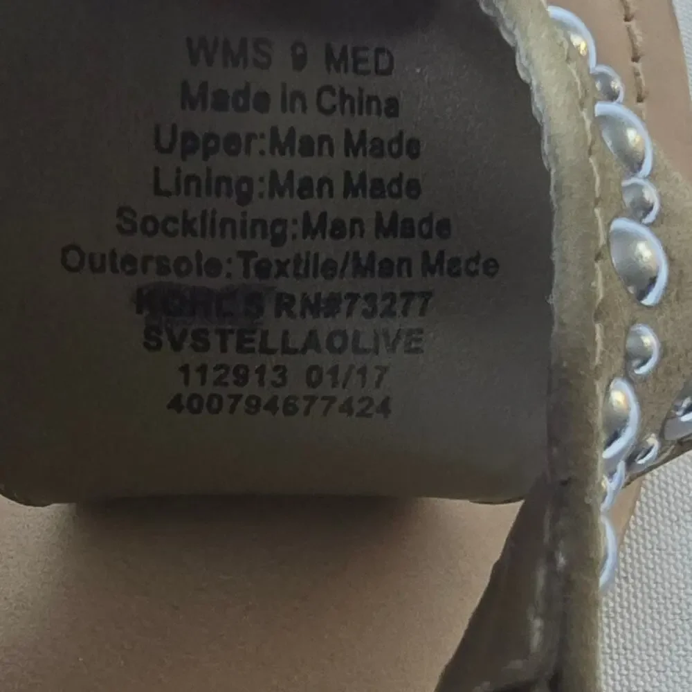 Simply Vera Wang Studded Brown Thong Sandal Womens Size 9 - Picture 7 of 7
